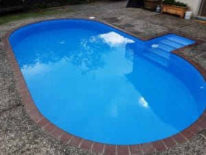 A pool after being refurbished