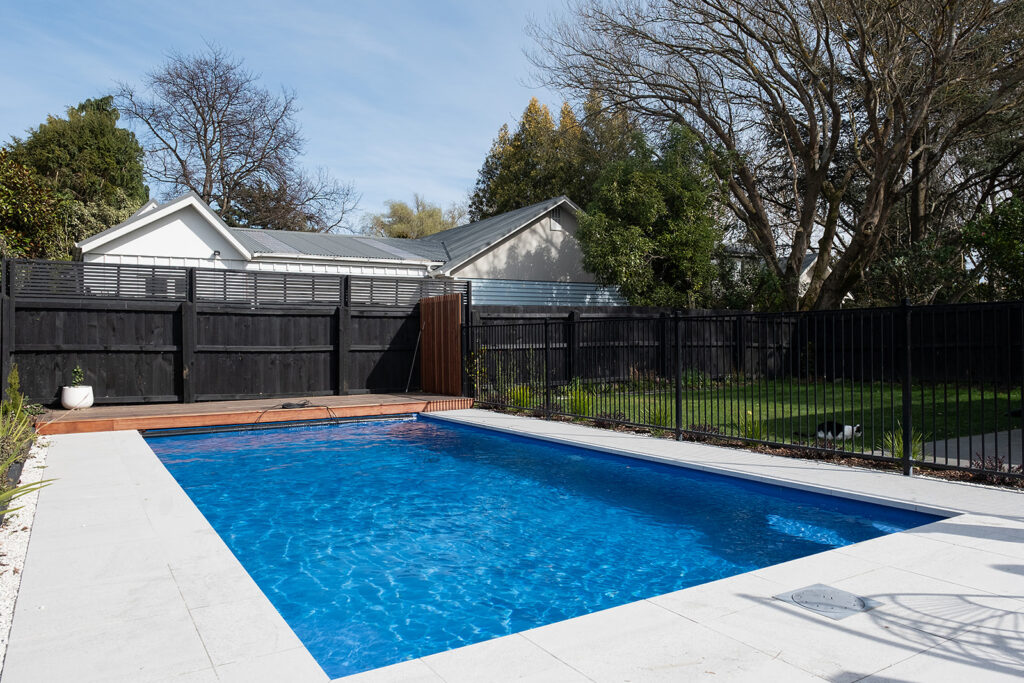 A customers new bermuda pool in Papanui, Christchurch