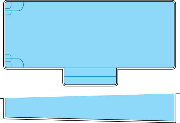 Bermuda Emperor plans - top view and side view