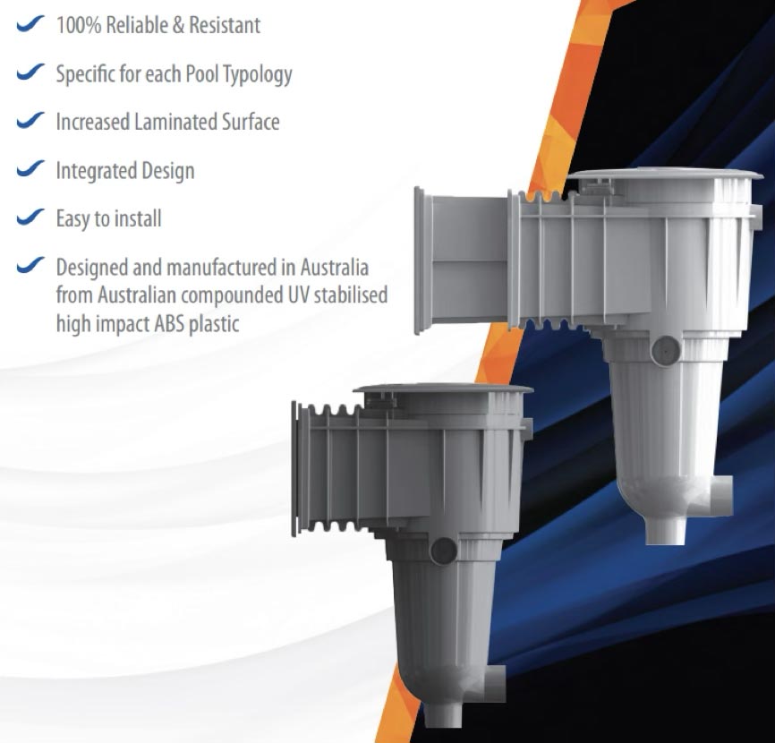 Reliable and durable swimming pool pump components made from high-quality Australian UV stabilised high impact ABS plastic, designed for maximum performance and longevity in Bermuda pools.