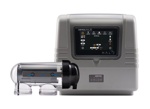 halo chlorinator with cell low