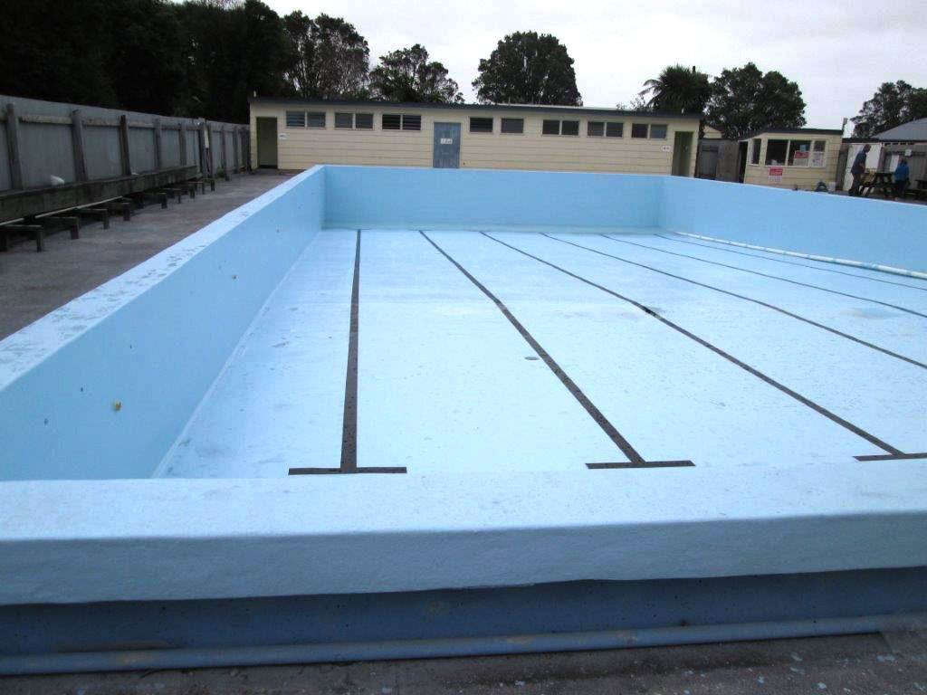 A pool in Karamea fibreglass lined by Bermuda Pool Linings