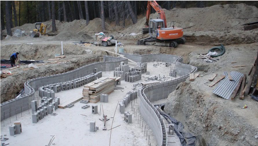 Tekapo Springs Build 2006