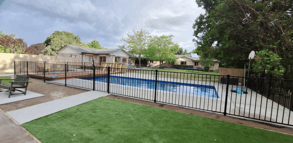 Bermuda Pool Installed