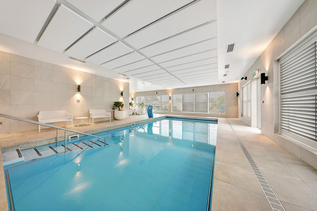 fibreglass lining commercial pool